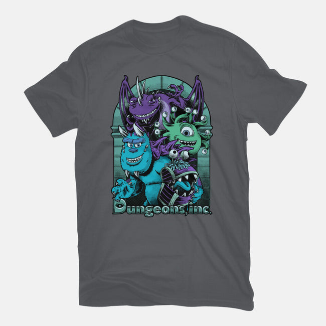 Dungeons Inc-Unisex-Basic-Tee-Studio Mootant