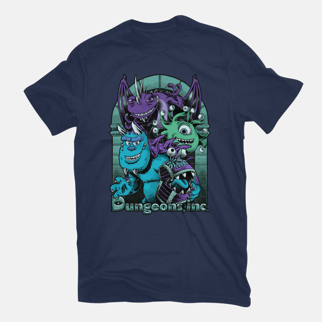 Dungeons Inc-Womens-Fitted-Tee-Studio Mootant