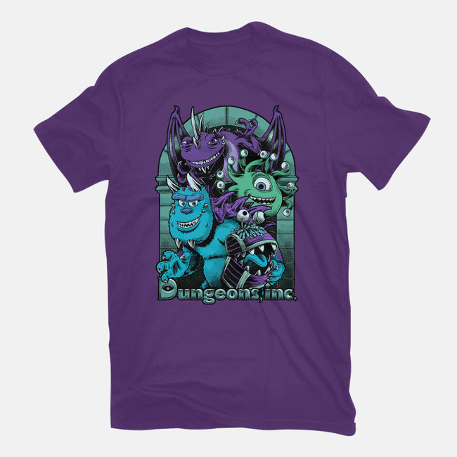 Dungeons Inc-Womens-Fitted-Tee-Studio Mootant