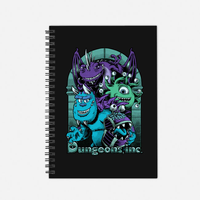 Dungeons Inc-None-Dot Grid-Notebook-Studio Mootant