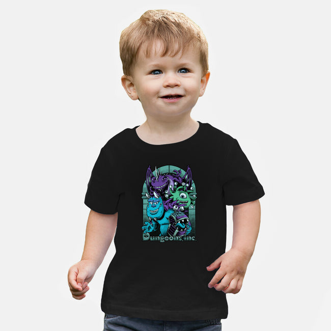 Dungeons Inc-Baby-Basic-Tee-Studio Mootant