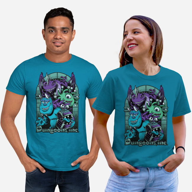 Dungeons Inc-Unisex-Basic-Tee-Studio Mootant