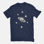 Dice Galaxy-Unisex-Basic-Tee-Studio Mootant