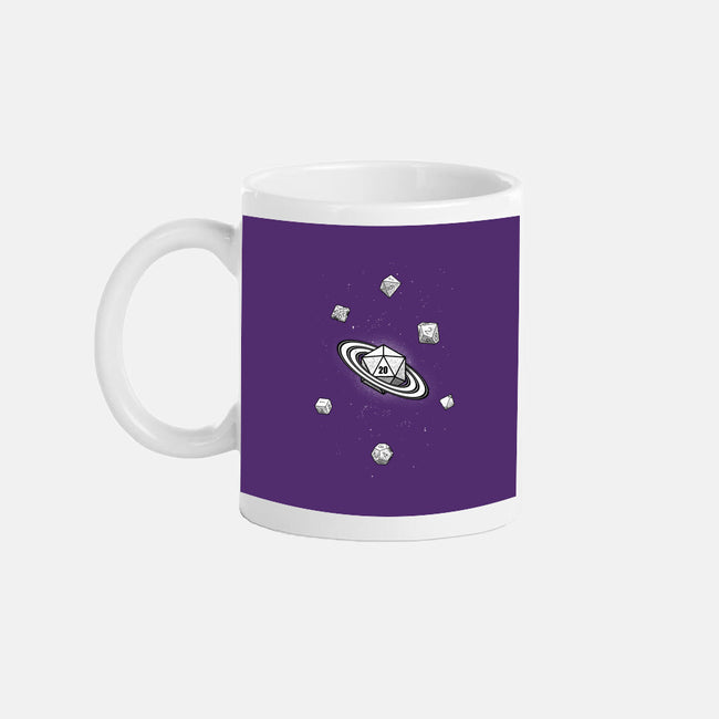 Dice Galaxy-None-Mug-Drinkware-Studio Mootant