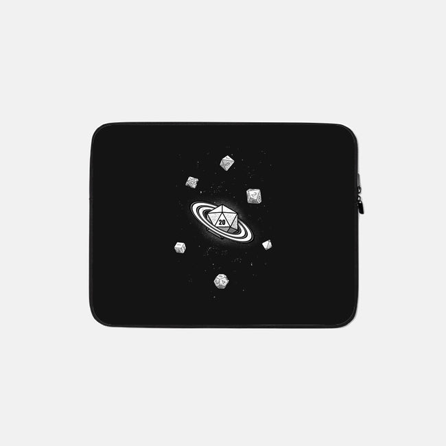 Dice Galaxy-None-Zippered-Laptop Sleeve-Studio Mootant