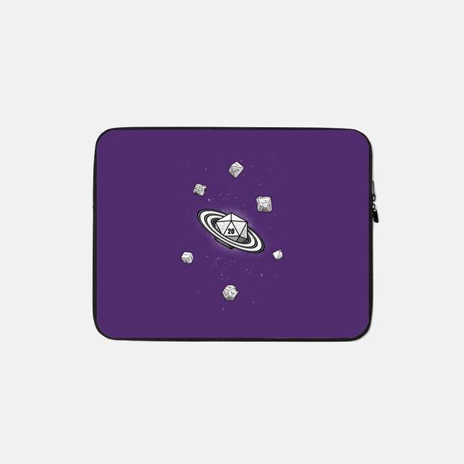 Dice Galaxy-None-Zippered-Laptop Sleeve-Studio Mootant