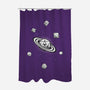 Dice Galaxy-None-Polyester-Shower Curtain-Studio Mootant
