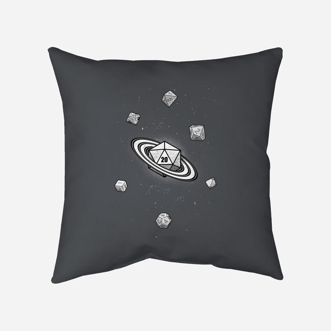 Dice Galaxy-None-Removable Cover w Insert-Throw Pillow-Studio Mootant