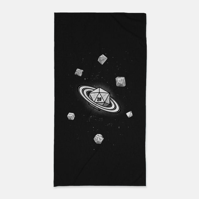 Dice Galaxy-None-Beach-Towel-Studio Mootant