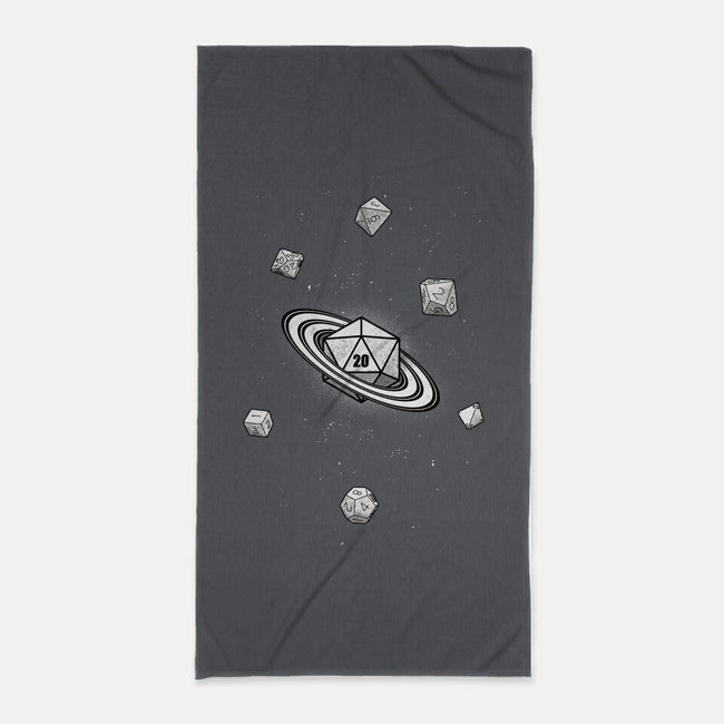 Dice Galaxy-None-Beach-Towel-Studio Mootant