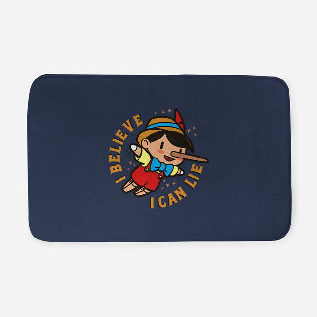 I Believe I Can Lie-None-Memory Foam-Bath Mat-Boggs Nicolas