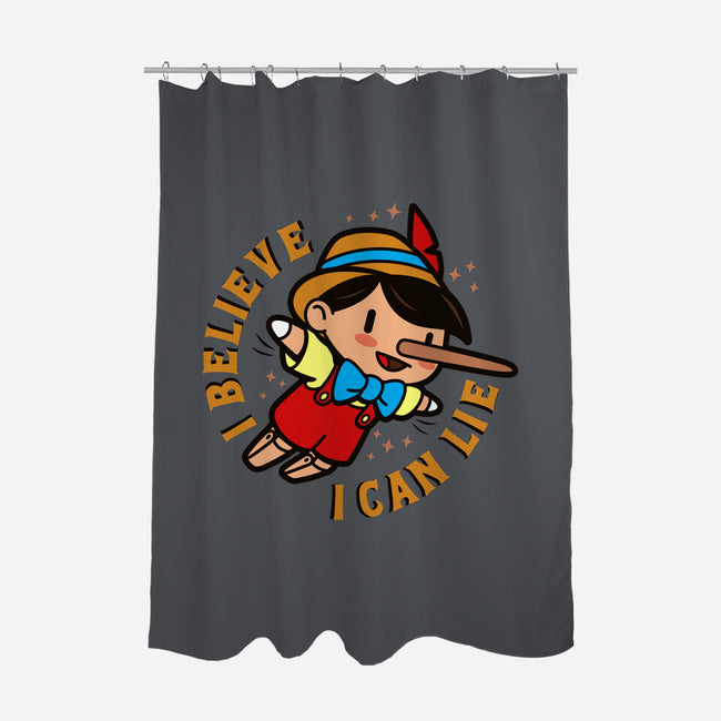 I Believe I Can Lie-None-Polyester-Shower Curtain-Boggs Nicolas