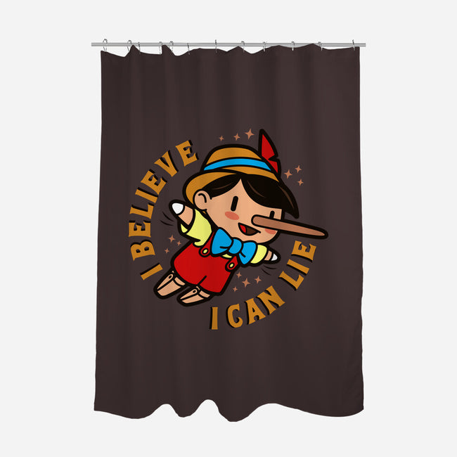 I Believe I Can Lie-None-Polyester-Shower Curtain-Boggs Nicolas