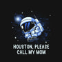 Houston Please Call My Mom-Dog-Adjustable-Pet Collar-koalastudio