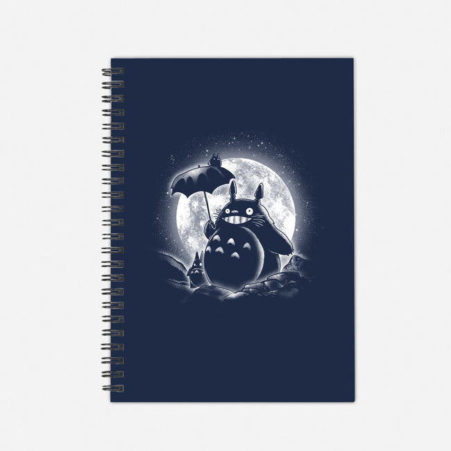 Moonlight Forest Friends-None-Dot Grid-Notebook-fanfreak1