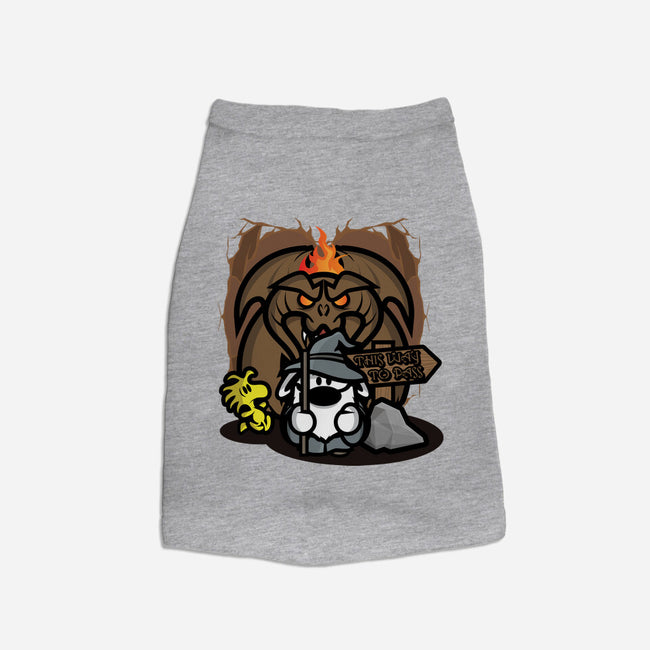 This Way To Pass-Dog-Basic-Pet Tank-jrberger