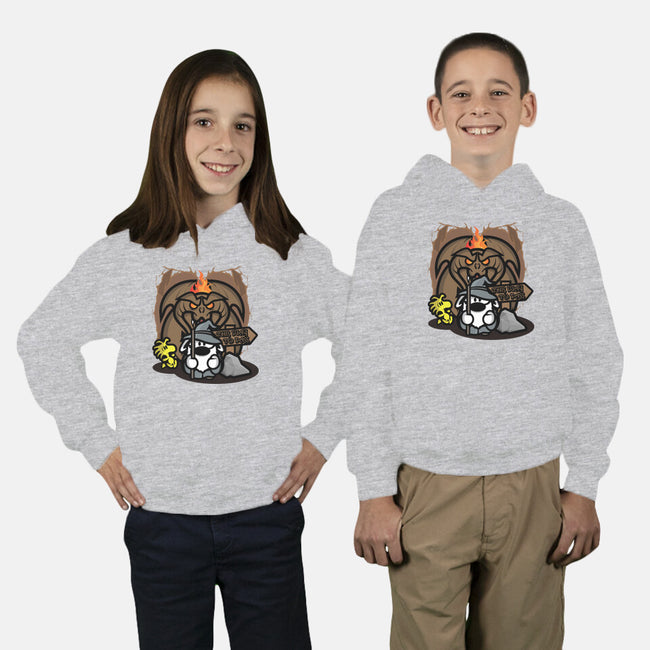 This Way To Pass-Youth-Pullover-Sweatshirt-jrberger