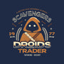 Droids Trader-Womens-Racerback-Tank-Logozaste