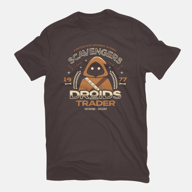 Droids Trader-Womens-Basic-Tee-Logozaste