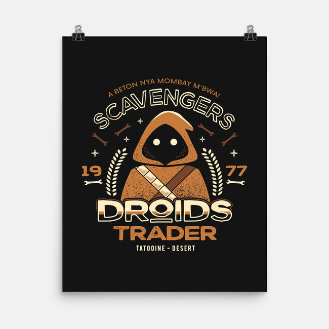 Droids Trader-None-Matte-Poster-Logozaste