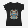 Valkyrie-Womens-V-Neck-Tee-1Wing