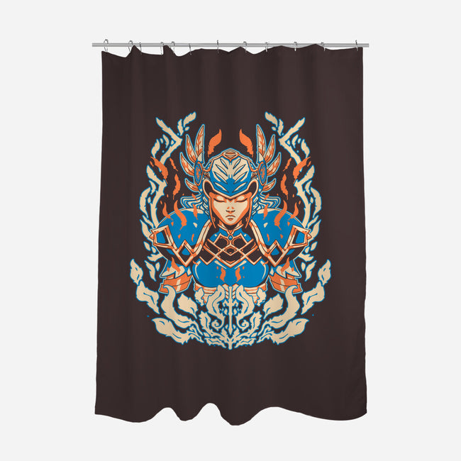 Valkyrie-None-Polyester-Shower Curtain-1Wing