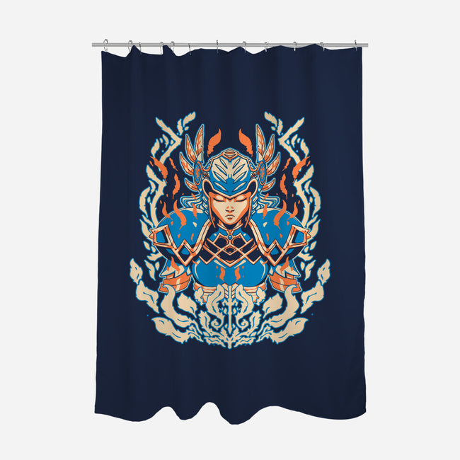 Valkyrie-None-Polyester-Shower Curtain-1Wing