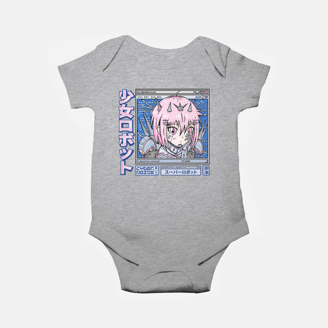 Cyber Devil Girl-Baby-Basic-Onesie-Bear Noise