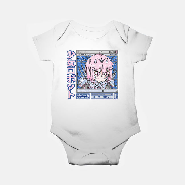 Cyber Devil Girl-Baby-Basic-Onesie-Bear Noise