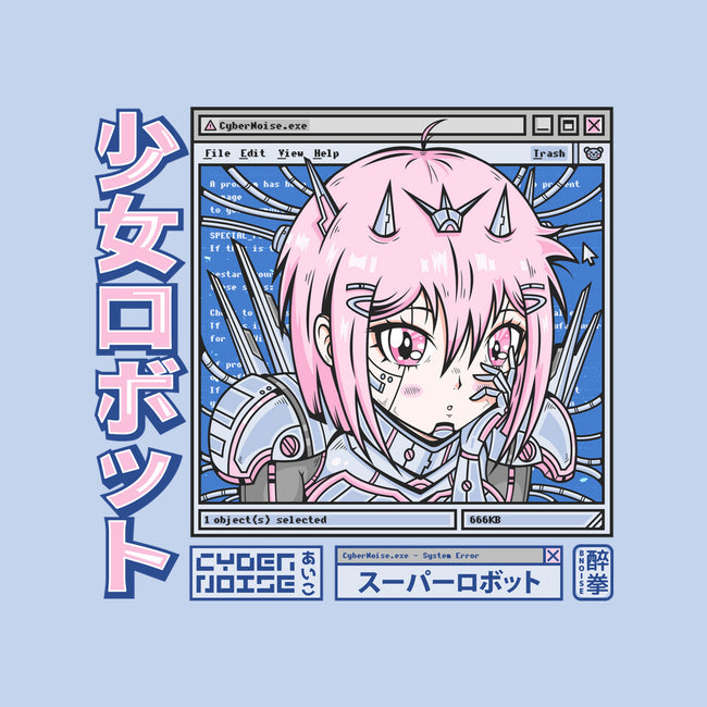 Cyber Devil Girl-Baby-Basic-Tee-Bear Noise