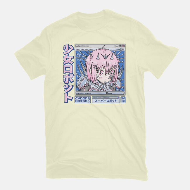 Cyber Devil Girl-Mens-Premium-Tee-Bear Noise