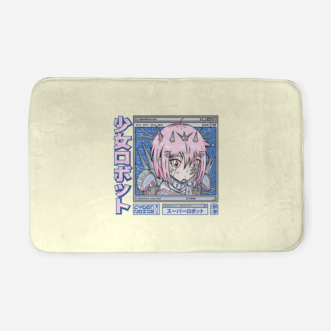 Cyber Devil Girl-None-Memory Foam-Bath Mat-Bear Noise