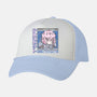 Cyber Devil Girl-Unisex-Trucker-Hat-Bear Noise