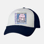 Cyber Devil Girl-Unisex-Trucker-Hat-Bear Noise