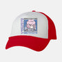 Cyber Devil Girl-Unisex-Trucker-Hat-Bear Noise