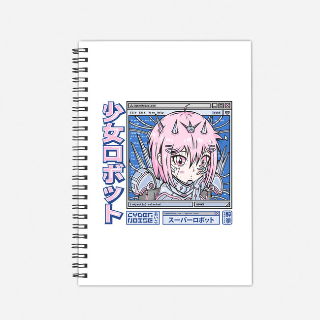 Cyber Devil Girl-None-Dot Grid-Notebook-Bear Noise