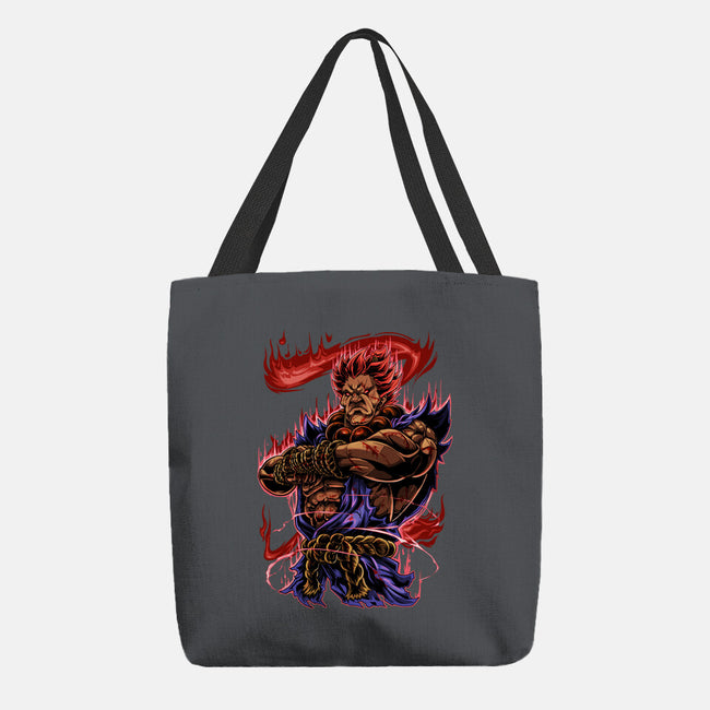 Fighting Demon-None-Basic Tote-Bag-Conjura Geek