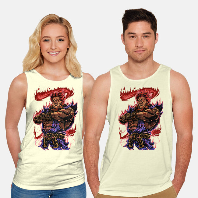 Fighting Demon-Unisex-Basic-Tank-Conjura Geek