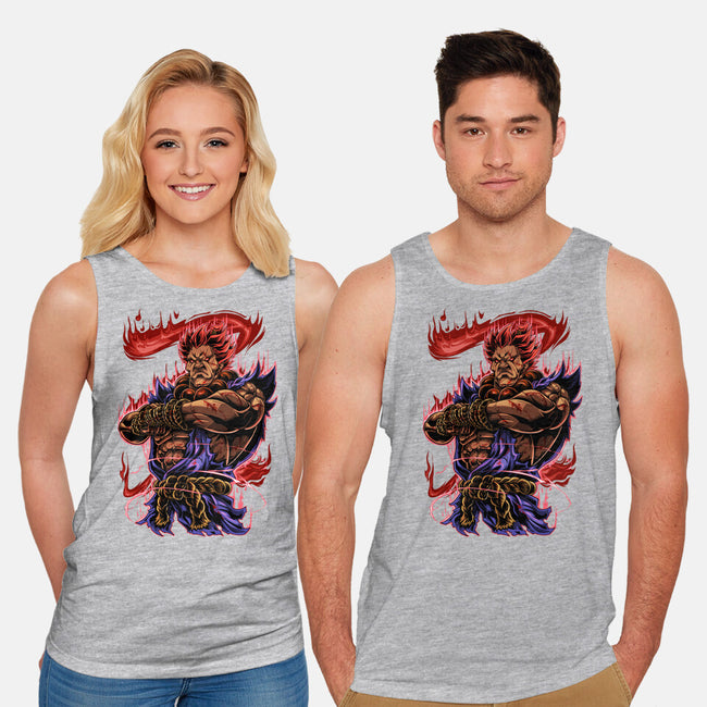 Fighting Demon-Unisex-Basic-Tank-Conjura Geek