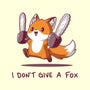 I Don't Give A Fox-None-Stretched-Canvas-Kiseki