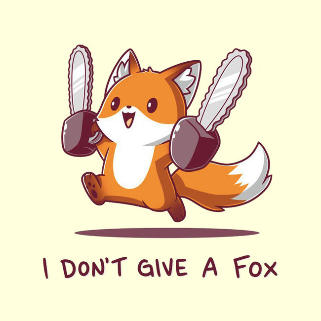 I Don't Give A Fox-None-Matte-Poster-Kiseki