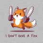I Don't Give A Fox-Womens-Fitted-Tee-Kiseki