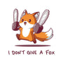 I Don't Give A Fox-None-Removable Cover w Insert-Throw Pillow-Kiseki