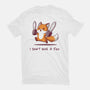 I Don't Give A Fox-Womens-Basic-Tee-Kiseki