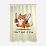 I Don't Give A Fox-None-Polyester-Shower Curtain-Kiseki