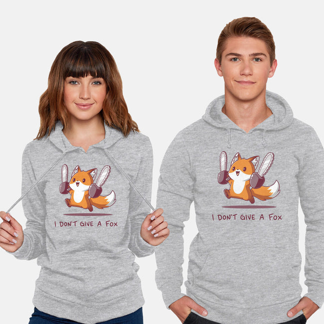 I Don't Give A Fox-Unisex-Pullover-Sweatshirt-Kiseki