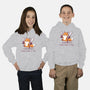 I Don't Give A Fox-Youth-Pullover-Sweatshirt-Kiseki