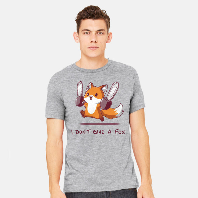 I Don't Give A Fox-Mens-Heavyweight-Tee-Kiseki