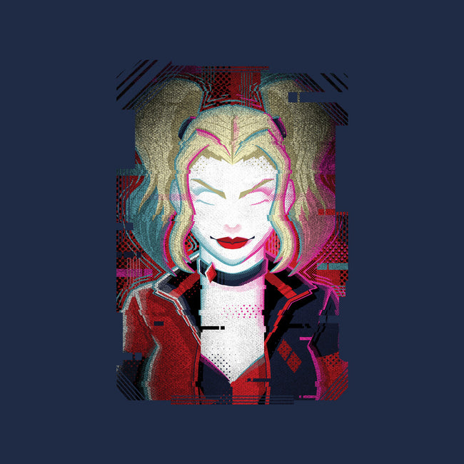 Harley Quinn Glitch-None-Removable Cover w Insert-Throw Pillow-danielmorris1993