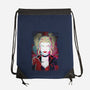Harley Quinn Glitch-None-Drawstring-Bag-danielmorris1993